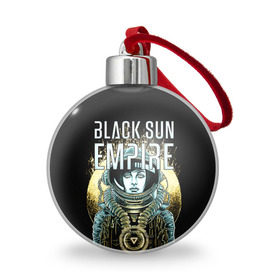 Ёлочный шар с принтом Black Sun Empire , Пластик | Диаметр: 77 мм | Тематика изображения на принте: empire