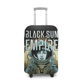 Чехол для чемодана 3D с принтом Black Sun Empire , 86% полиэфир, 14% спандекс | двустороннее нанесение принта, прорези для ручек и колес | empire