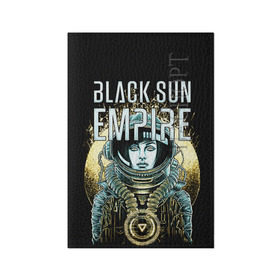 Обложка для паспорта матовая кожа с принтом Black Sun Empire , натуральная матовая кожа | размер 19,3 х 13,7 см; прозрачные пластиковые крепления | empire
