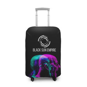 Чехол для чемодана 3D с принтом Black Sun Empire , 86% полиэфир, 14% спандекс | двустороннее нанесение принта, прорези для ручек и колес | empire