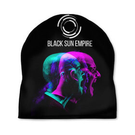 Шапка 3D с принтом Black Sun Empire , 100% полиэстер | универсальный размер, печать по всей поверхности изделия | empire