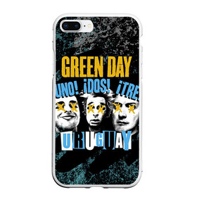 Чехол для iPhone 7Plus/8 Plus матовый с принтом Green Day , Силикон | Область печати: задняя сторона чехла, без боковых панелей | green day | rock | грин дей | рок