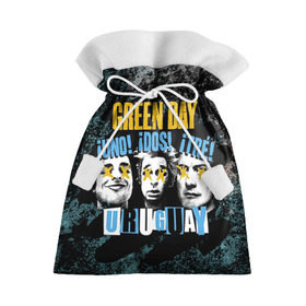 Подарочный 3D мешок с принтом Green Day , 100% полиэстер | Размер: 29*39 см | green day | rock | грин дей | рок