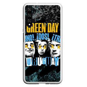 Чехол для Honor 20 с принтом Green Day , Силикон | Область печати: задняя сторона чехла, без боковых панелей | green day | rock | грин дей | рок