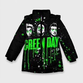 Зимняя куртка для девочек 3D с принтом Green Day , ткань верха — 100% полиэстер; подклад — 100% полиэстер, утеплитель — 100% полиэстер. | длина ниже бедра, удлиненная спинка, воротник стойка и отстегивающийся капюшон. Есть боковые карманы с листочкой на кнопках, утяжки по низу изделия и внутренний карман на молнии. 

Предусмотрены светоотражающий принт на спинке, радужный светоотражающий элемент на пуллере молнии и на резинке для утяжки. | green day | rock | грин дей | рок