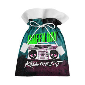 Подарочный 3D мешок с принтом Green Day , 100% полиэстер | Размер: 29*39 см | Тематика изображения на принте: green day | rock | грин дей | рок