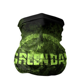 Бандана-труба 3D с принтом Green Day , 100% полиэстер, ткань с особыми свойствами — Activecool | плотность 150‒180 г/м2; хорошо тянется, но сохраняет форму | green day | rock | грин дей | рок