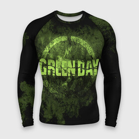 Мужской рашгард 3D с принтом Green Day ,  |  | green day | rock | грин дей | рок