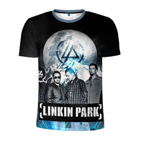 Мужская футболка 3D спортивная с принтом Linkin Park , 100% полиэстер с улучшенными характеристиками | приталенный силуэт, круглая горловина, широкие плечи, сужается к линии бедра | linkin park | rock | линкин парк | рок