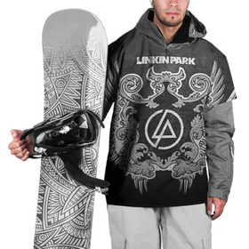 Накидка на куртку 3D с принтом Linkin Park , 100% полиэстер |  | Тематика изображения на принте: linkin park | rock | линкин парк | рок