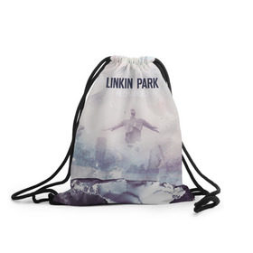 Рюкзак-мешок 3D с принтом Linkin Park , 100% полиэстер | плотность ткани — 200 г/м2, размер — 35 х 45 см; лямки — толстые шнурки, застежка на шнуровке, без карманов и подкладки | linkin park | rock | линкин парк | рок
