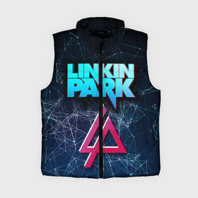 Женский жилет утепленный 3D с принтом Linkin Park ,  |  | linkin park | rock | линкин парк | рок