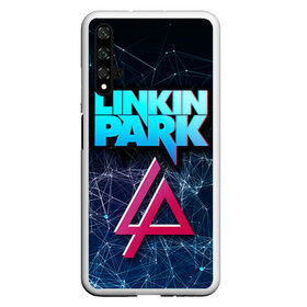 Чехол для Honor 20 с принтом Linkin Park , Силикон | Область печати: задняя сторона чехла, без боковых панелей | linkin park | rock | линкин парк | рок