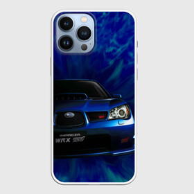Чехол для iPhone 13 Pro Max с принтом Subaru ,  |  | Тематика изображения на принте: impreza | jdm | sti | subaru | wrx