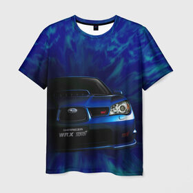 Мужская футболка 3D с принтом Subaru , 100% полиэфир | прямой крой, круглый вырез горловины, длина до линии бедер | impreza | jdm | sti | subaru | wrx