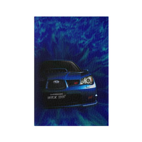 Обложка для паспорта матовая кожа с принтом Subaru , натуральная матовая кожа | размер 19,3 х 13,7 см; прозрачные пластиковые крепления | Тематика изображения на принте: impreza | jdm | sti | subaru | wrx