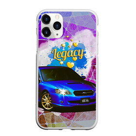 Чехол для iPhone 11 Pro матовый с принтом Subaru Legacy , Силикон |  | b4 | jdm | legacy | subaru