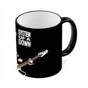 Кружка 3D с принтом System of a Down , керамика | ёмкость 330 мл | hard rock | metal | rock | serj | system of a down | tankian | метал | рок | систем | танкян | хардрок