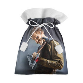 Подарочный 3D мешок с принтом Флоки , 100% полиэстер | Размер: 29*39 см | vikings | вальхалла | викинги | рагнар лодброк | сериалы | флоки