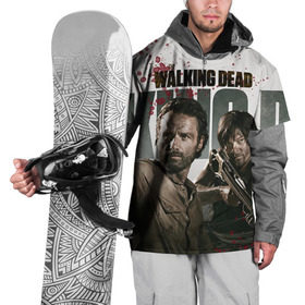 Накидка на куртку 3D с принтом The Walking Dead , 100% полиэстер |  | зомби