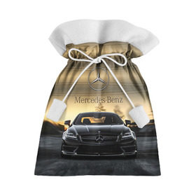 Подарочный 3D мешок с принтом Mercedes , 100% полиэстер | Размер: 29*39 см | Тематика изображения на принте: amg | benz | mercedes | бенс | бенц | мерседес
