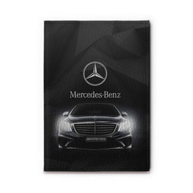 Обложка для автодокументов с принтом Mercedes , натуральная кожа |  размер 19,9*13 см; внутри 4 больших “конверта” для документов и один маленький отдел — туда идеально встанут права | amg | benz | mercedes | бенс | бенц | мерседес