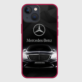 Чехол для iPhone 13 mini с принтом Mercedes ,  |  | amg | benz | mercedes | бенс | бенц | мерседес