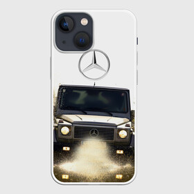 Чехол для iPhone 13 mini с принтом Mercedes ,  |  | amg | benz | gelentvagen | mercedes | бенс | бенц | гелентваген | гелик | мерседес