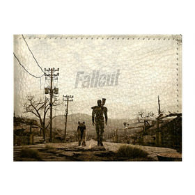 Обложка для студенческого билета с принтом Fallout , натуральная кожа | Размер: 11*8 см; Печать на всей внешней стороне | Тематика изображения на принте: fallout | бункер | постапокалиптические | фалаут | фаллаут | фолаут | фоллаут