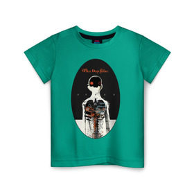 Детская футболка хлопок с принтом Three Days Grace Human , 100% хлопок | круглый вырез горловины, полуприлегающий силуэт, длина до линии бедер | three days grace