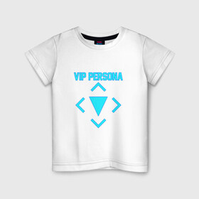 Детская футболка хлопок с принтом VIP Persona , 100% хлопок | круглый вырез горловины, полуприлегающий силуэт, длина до линии бедер | Тематика изображения на принте: bf battlefield