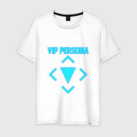 Мужская футболка хлопок с принтом VIP Persona , 100% хлопок | прямой крой, круглый вырез горловины, длина до линии бедер, слегка спущенное плечо. | bf battlefield