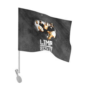 Флаг для автомобиля с принтом Limp Bizkit , 100% полиэстер | Размер: 30*21 см | Тематика изображения на принте: bizkit | cobra | gold | limp | limp bizkit | бизкит | голд | кобра | лимп | лимп бизкит | лимпбизкит | рок