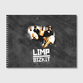 Альбом для рисования с принтом Limp Bizkit , 100% бумага
 | матовая бумага, плотность 200 мг. | Тематика изображения на принте: bizkit | cobra | gold | limp | limp bizkit | бизкит | голд | кобра | лимп | лимп бизкит | лимпбизкит | рок