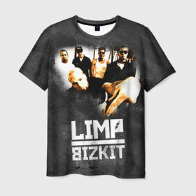 Мужская футболка 3D с принтом Limp Bizkit , 100% полиэфир | прямой крой, круглый вырез горловины, длина до линии бедер | Тематика изображения на принте: bizkit | cobra | gold | limp | limp bizkit | бизкит | голд | кобра | лимп | лимп бизкит | лимпбизкит | рок