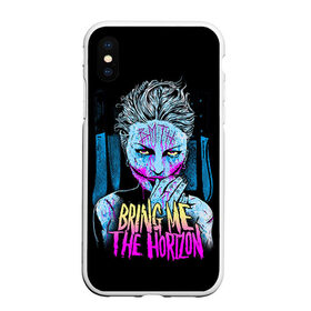 Чехол для iPhone XS Max матовый с принтом Bring Me The Horizon , Силикон | Область печати: задняя сторона чехла, без боковых панелей | bmth | bring me the horizon | hardcore | rock | музыка | рок