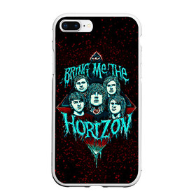 Чехол для iPhone 7Plus/8 Plus матовый с принтом Bring Me The Horizon , Силикон | Область печати: задняя сторона чехла, без боковых панелей | bmth | bring me the horizon | hardcore | rock | музыка | рок