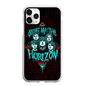 Чехол для iPhone 11 Pro матовый с принтом Bring Me The Horizon , Силикон |  | Тематика изображения на принте: bmth | bring me the horizon | hardcore | rock | музыка | рок