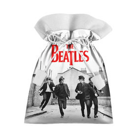 Подарочный 3D мешок с принтом The Beatles , 100% полиэстер | Размер: 29*39 см | beatles | rock | the beatles | битлз | битлс | битлы | рок