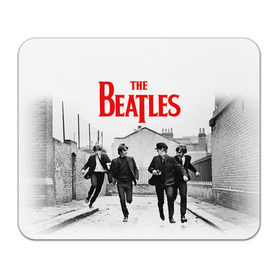 Коврик прямоугольный с принтом The Beatles , натуральный каучук | размер 230 х 185 мм; запечатка лицевой стороны | beatles | rock | the beatles | битлз | битлс | битлы | рок