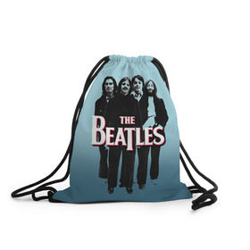 Рюкзак-мешок 3D с принтом The Beatles , 100% полиэстер | плотность ткани — 200 г/м2, размер — 35 х 45 см; лямки — толстые шнурки, застежка на шнуровке, без карманов и подкладки | beatles | rock | the beatles | битлз | битлс | битлы | рок