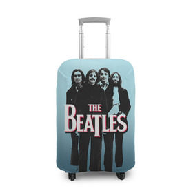 Чехол для чемодана 3D с принтом The Beatles , 86% полиэфир, 14% спандекс | двустороннее нанесение принта, прорези для ручек и колес | beatles | rock | the beatles | битлз | битлс | битлы | рок
