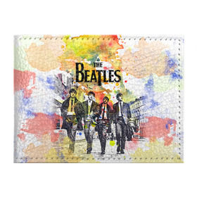 Обложка для студенческого билета с принтом The Beatles , натуральная кожа | Размер: 11*8 см; Печать на всей внешней стороне | Тематика изображения на принте: beatles | rock | the beatles | битлз | битлс | битлы | рок