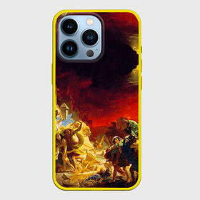 Чехол для iPhone 13 Pro с принтом Брюллов   Последний день Помпеи ,  |  | брюллов | картина | последний день помпеи | художник