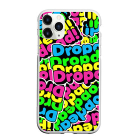 Чехол для iPhone 11 Pro Max матовый с принтом Drop Dead , Силикон |  | Тематика изображения на принте: drop dead