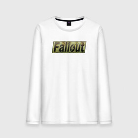 Мужской лонгслив хлопок с принтом Fallout 4 , 100% хлопок |  | fallout 4 фаллаут распад shelter vault pipboy