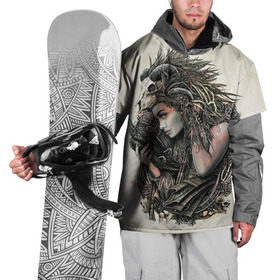 Накидка на куртку 3D с принтом Немезида , 100% полиэстер |  | Тематика изображения на принте: арт | кристофер ловелл | мода | немезида | стиль | хит