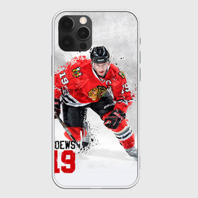 Чехол для iPhone 12 Pro Max с принтом Джонатан Тэйвз , Силикон |  | Тематика изображения на принте: джонатан тэйвз | капитан | спорт | хоккей