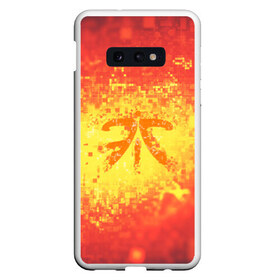 Чехол для Samsung S10E с принтом FNATIC CLOTHES COLLECTION , Силикон | Область печати: задняя сторона чехла, без боковых панелей | fnatic