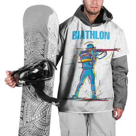 Накидка на куртку 3D с принтом Биатлон , 100% полиэстер |  | Тематика изображения на принте: biathlon | sport | winter | биатлон | биатлонисты | зимние виды спорта | спорт | стрельба